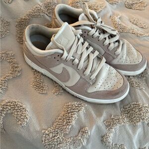 Nike Women's Sneakers in Cream and Brown